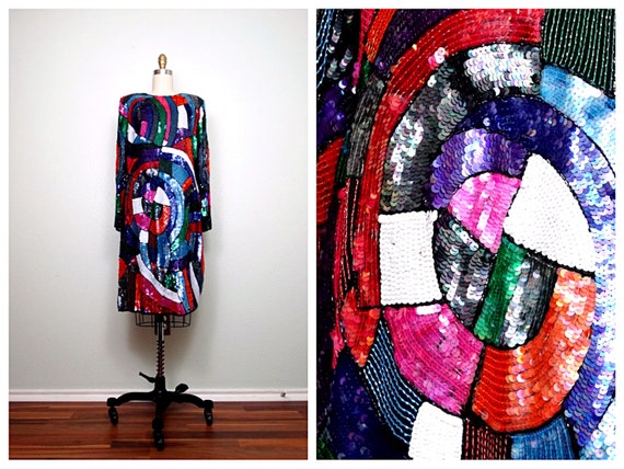 large circle sequin dress Bustier Flare Sequin Dress with Sweetheart Neckline, Very Peri