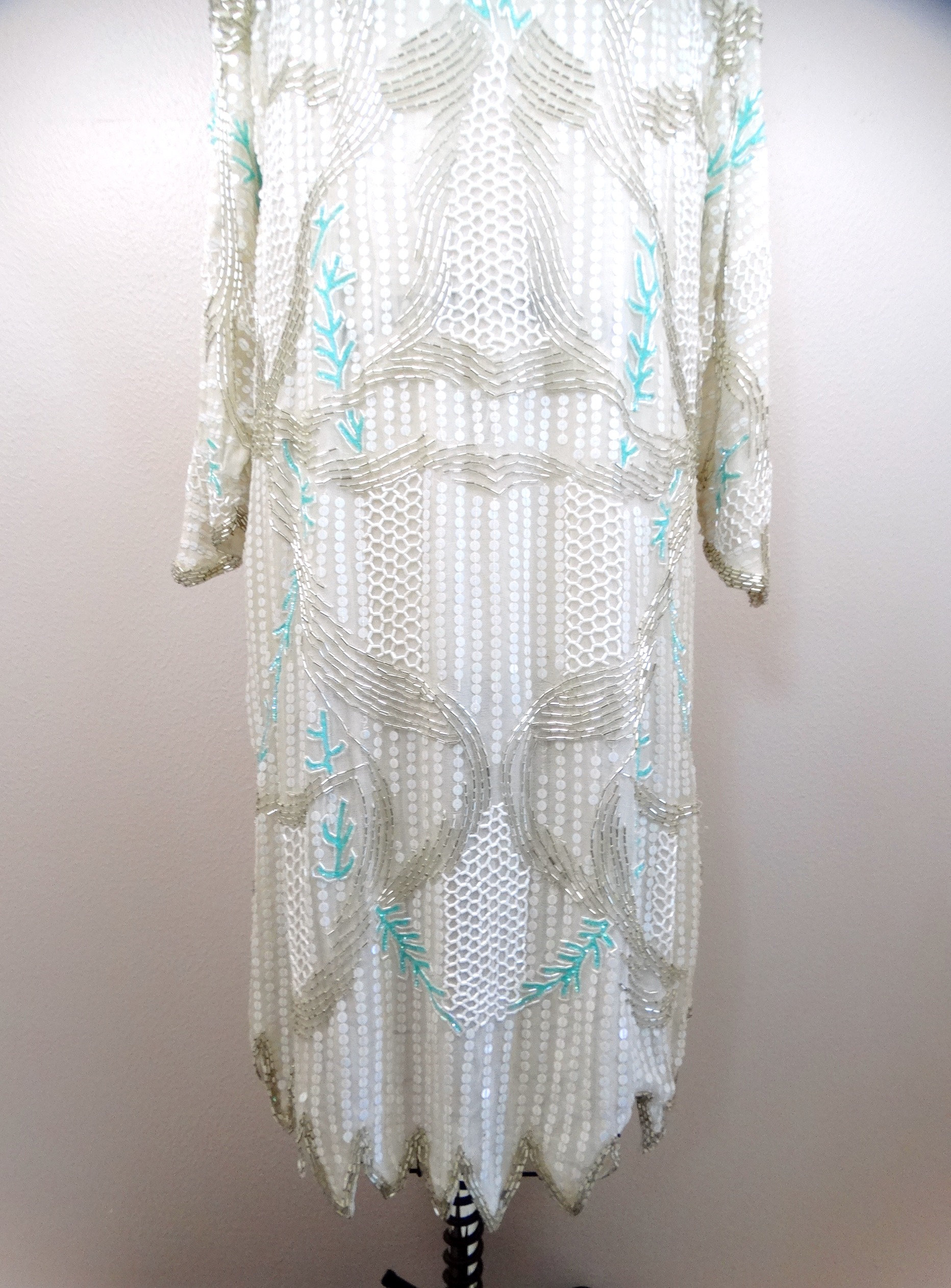 ebay beaded dress LaDivine CC416C Beaded Fitted Long Formal Plus Size Dress
