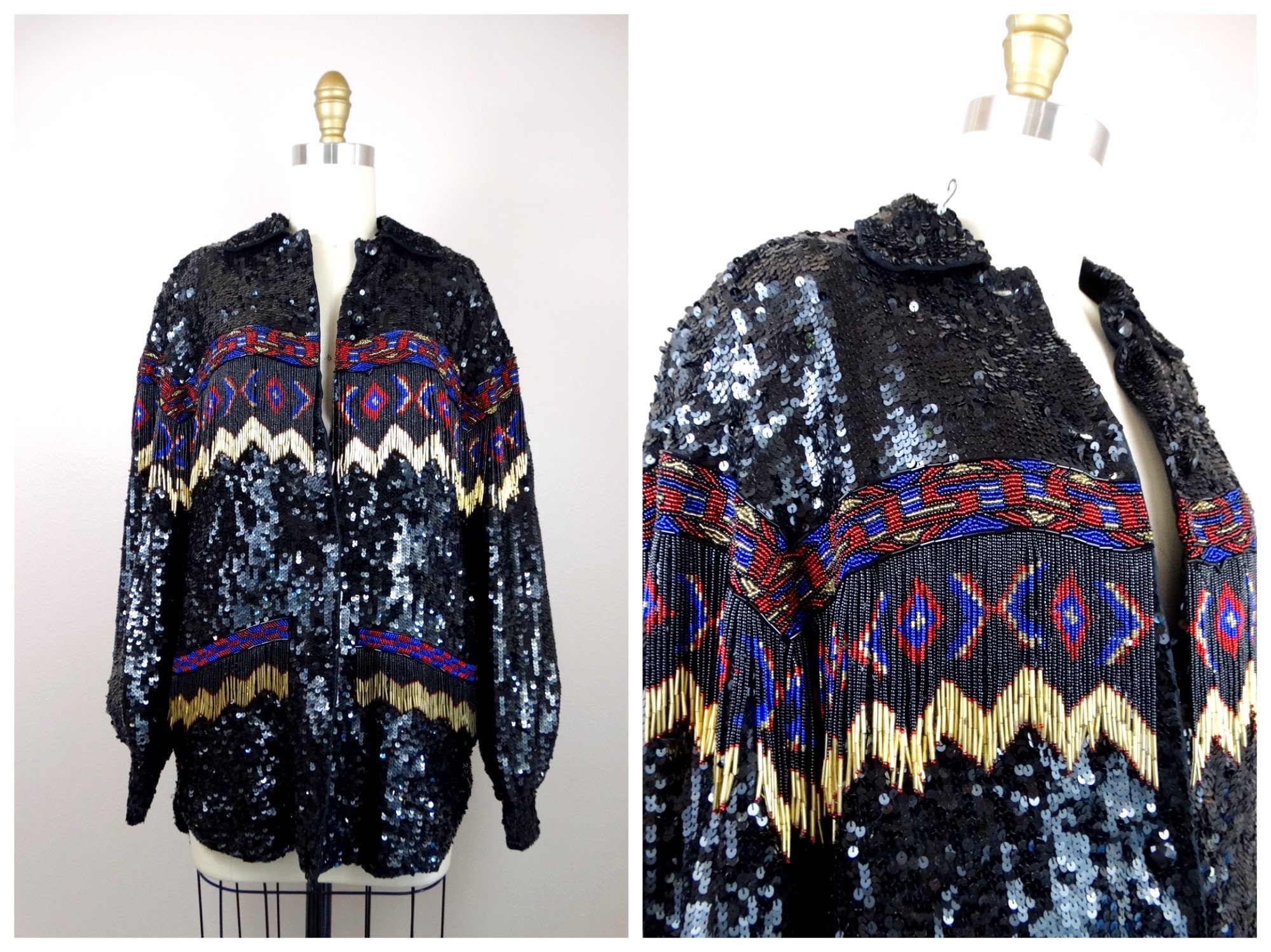tu sequin jacket