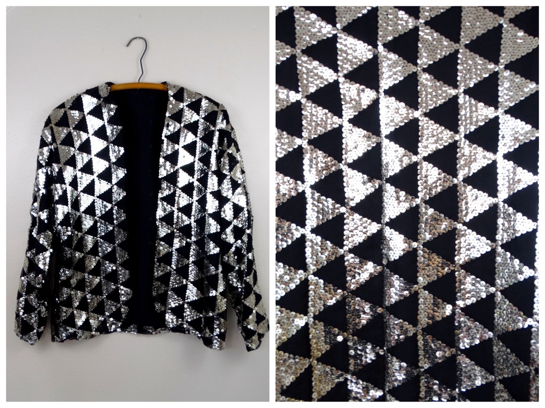 Custom Inked Cap Sleeve Shrug - Mini Sequin main image 1