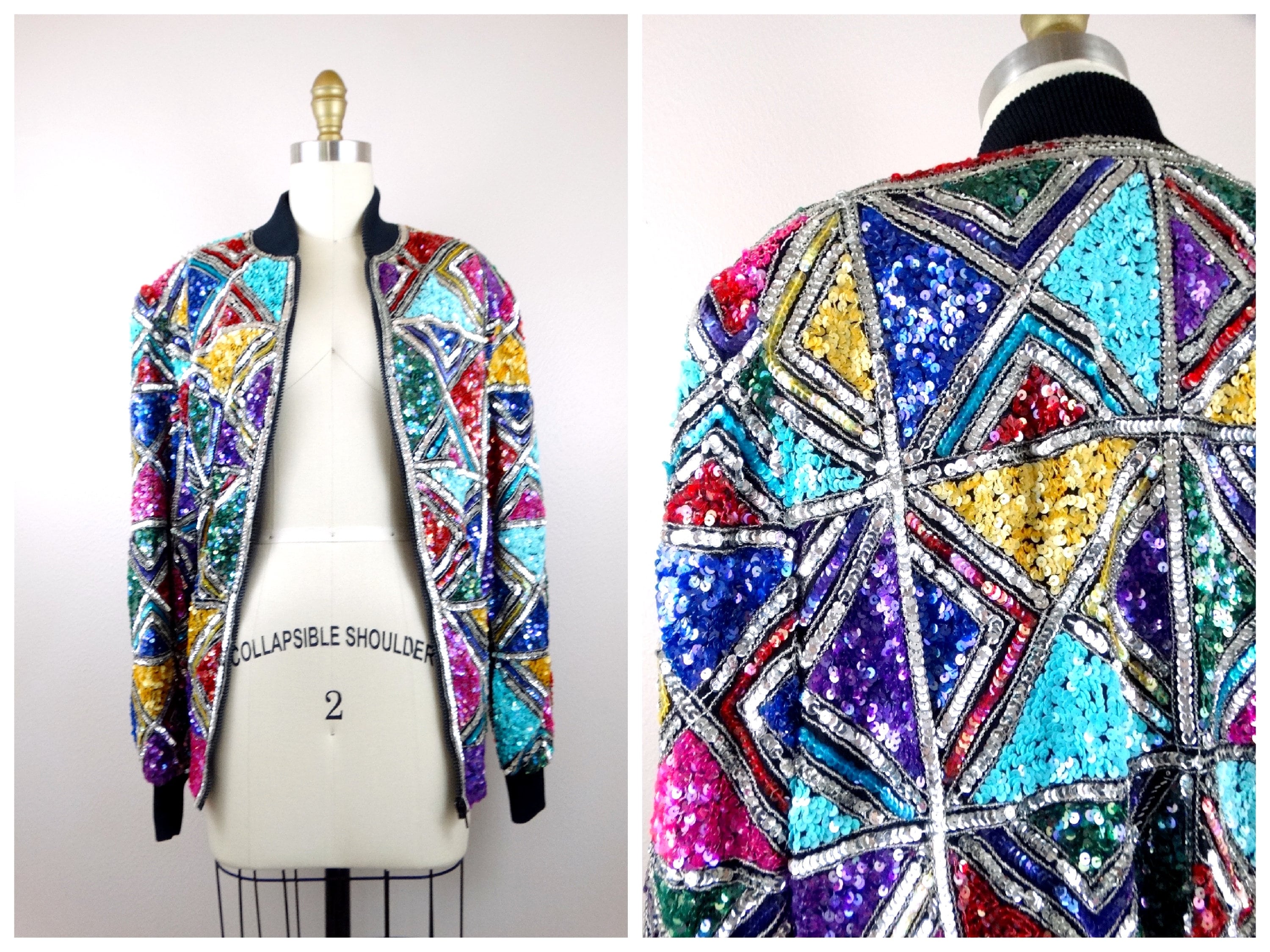 80s sequin jacket