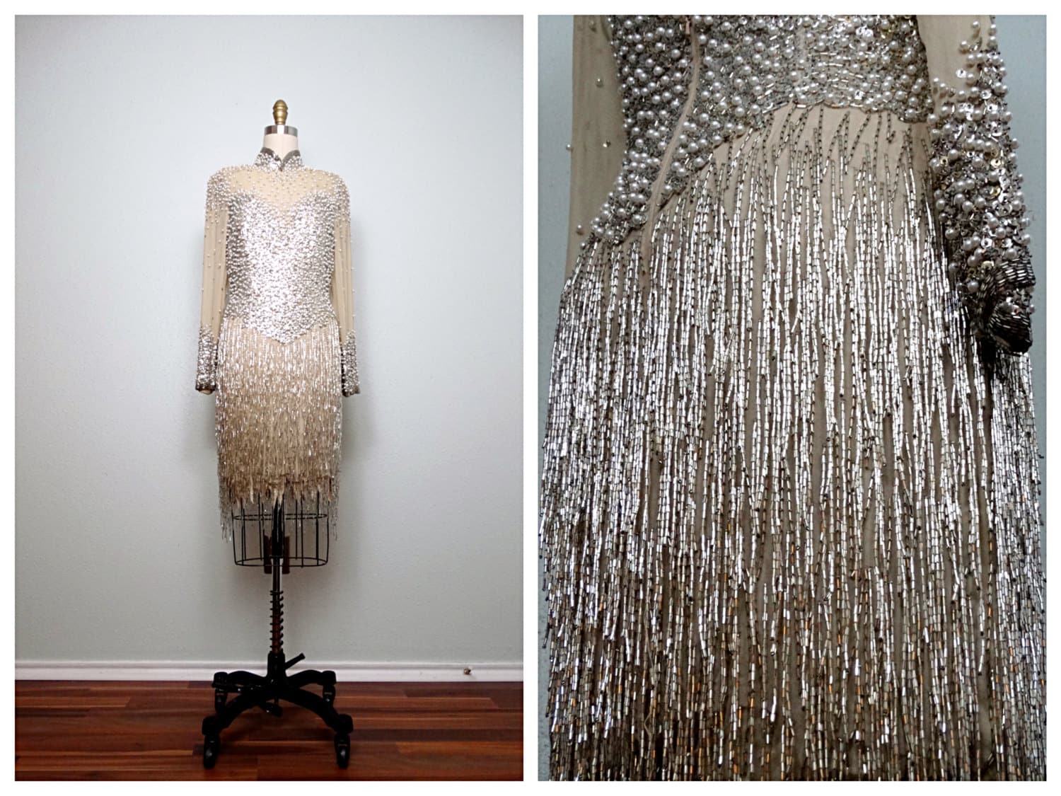 Beaded dresses online deals
