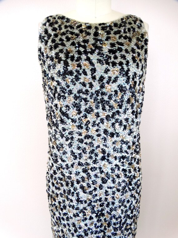 60s Macy's Sequin Dress // 1960’s Vintage Couture… - image 2