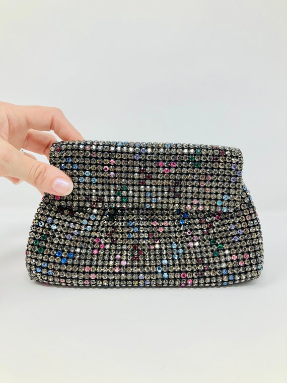 VTG Crystal Encrusted Evening Clutch // Rhinestone