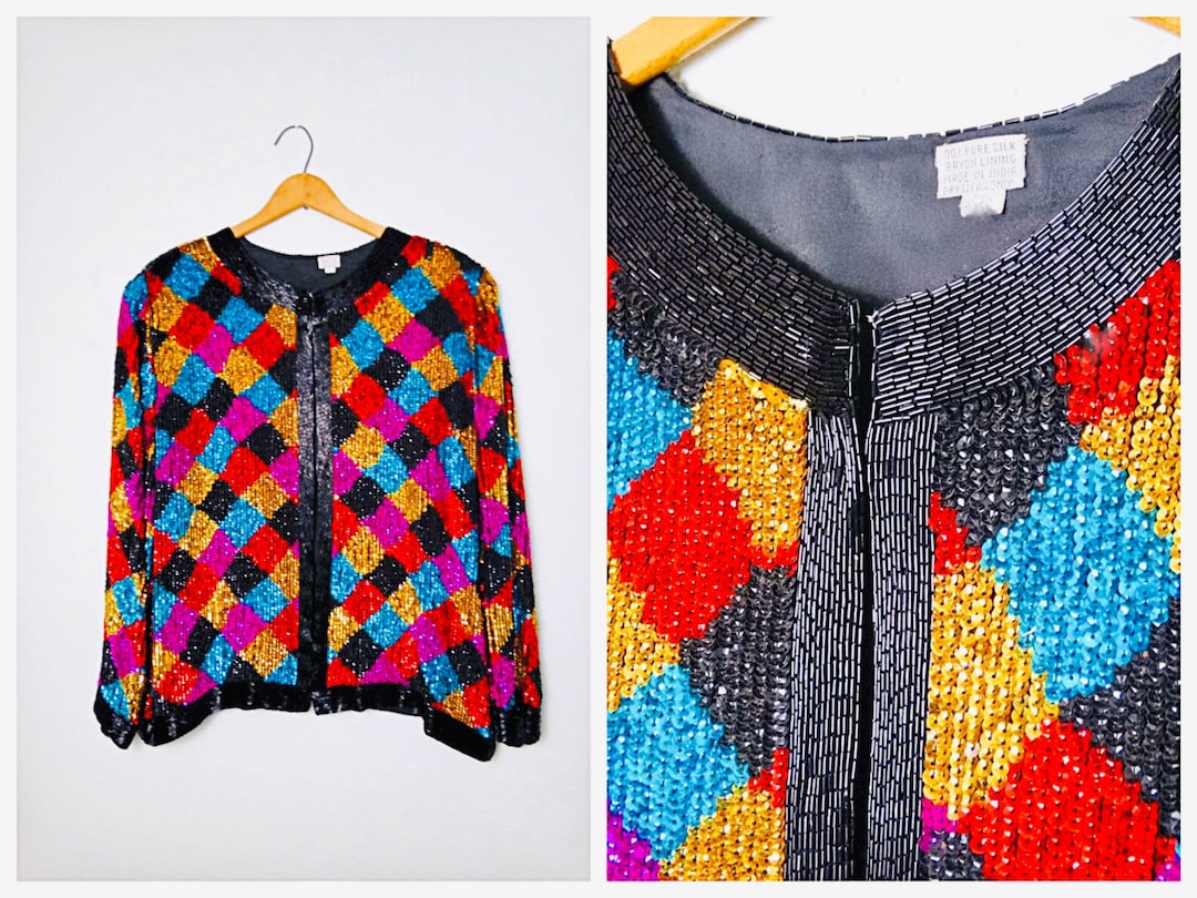 Cardigan Donna Con Ali D'Angelo E Paillettes - Felpa Con Cappuccio Aperta, Taglia Unica (Nero)