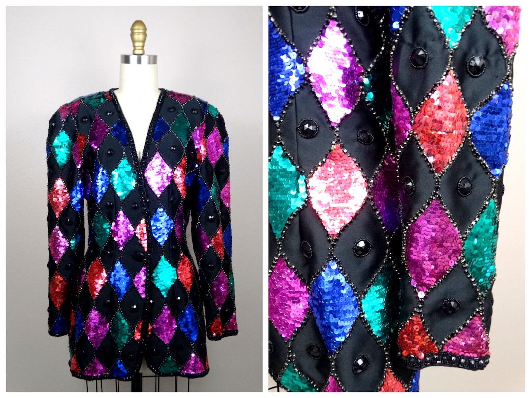 ジャケット・アウター Pe/Ry Garbardine Stretch beaded jacket ジャケット・アウター Pe/Ry Garbardine Stretch beaded jacket Vtg