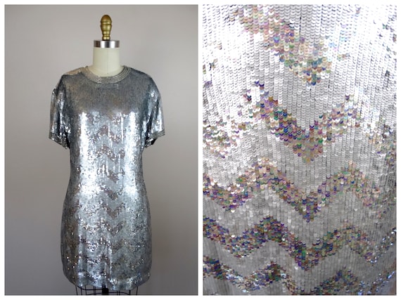 Reflection Sequin Mini Dress