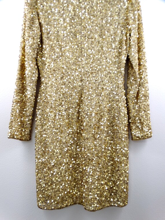 Mini robe de cocktail à paillettes scintillantes avec perles et glands, col  transparent, robe de soirée courte pour Noël, filles noires, Rh, quoi que  ce soit - AliExpress