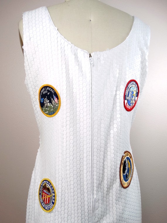 90s NASA Sequined Dress / RARE 1990’s Vintage Des… - image 7
