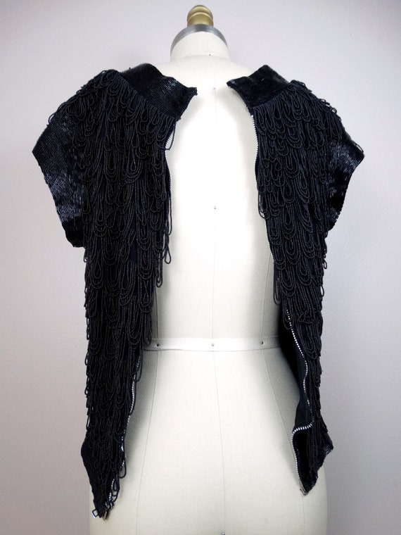 50s Beaded Loop Fringe Top by Bruce Arnold // 195… - image 5