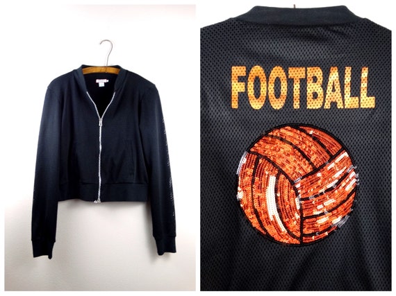 Novelty Sequin Jacket // Unique Game Sequined Stat