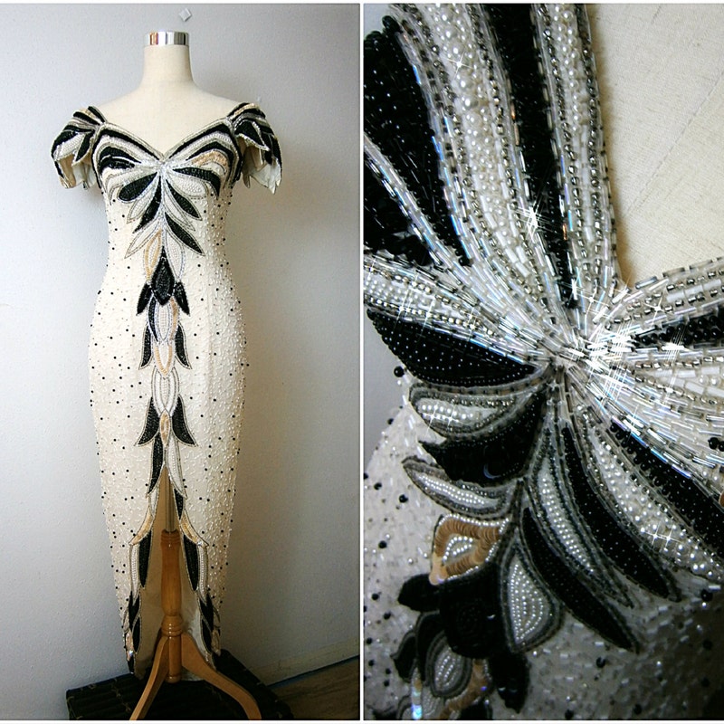 Gatsby Wedding Dress - Etsy
