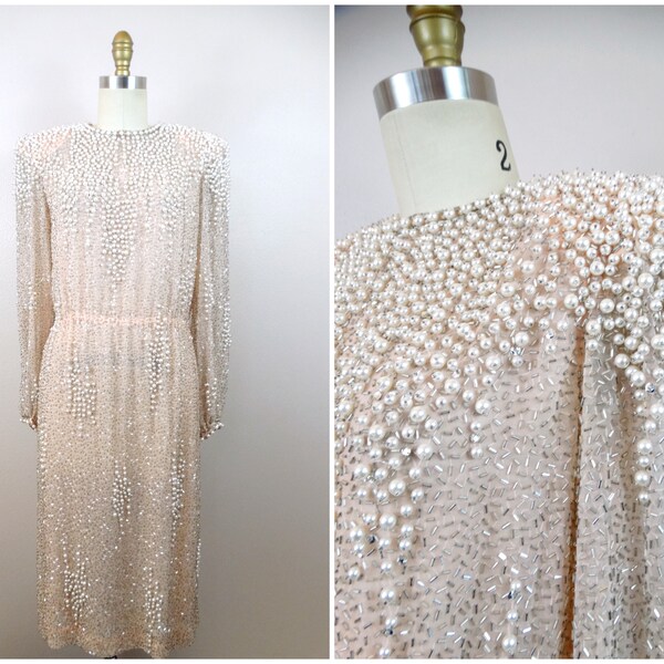 Blush Pink Dress Etsy