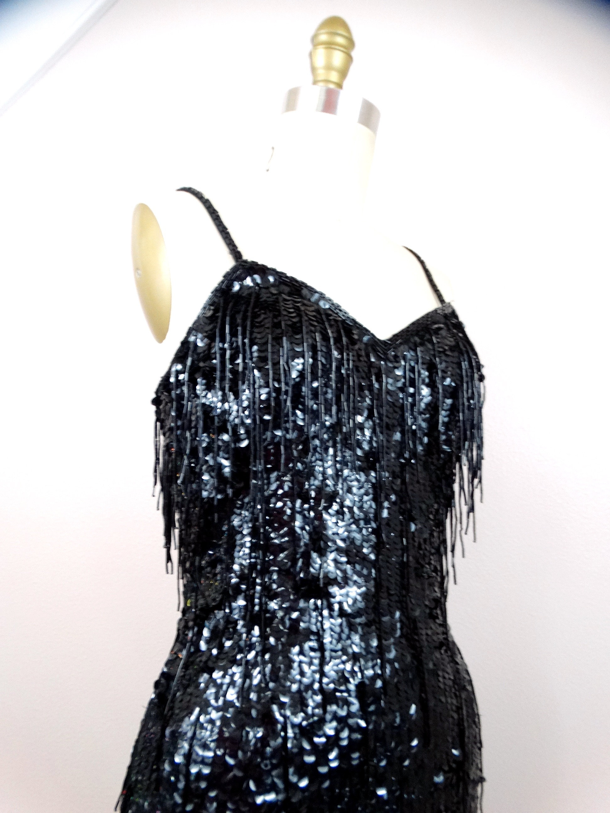 velvet black short dress Velvet Mini Dress, Black / S