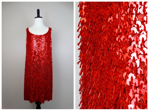 Emanuel Ungaro All Beaded Dress // Shaggy Fringe B