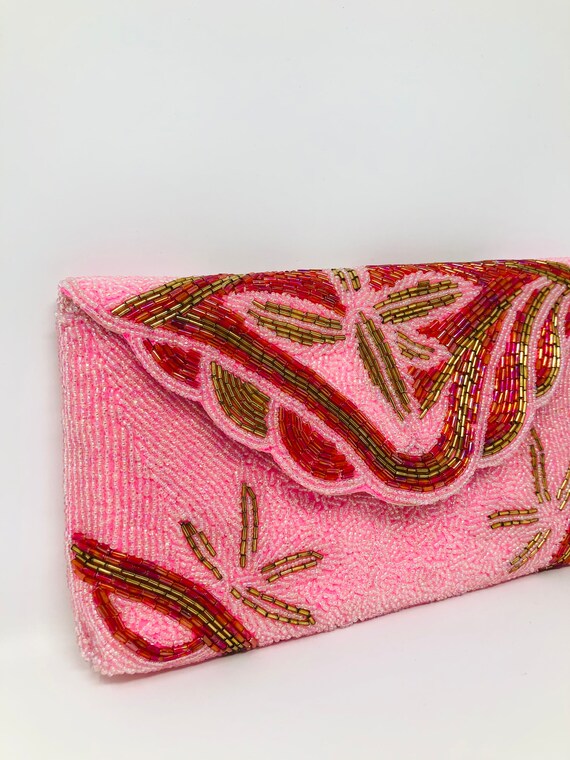 HOW TO MAKE A VINTAGE BEABED CLUTCH/PURSE/LADIES CLUTCH /HANDBAG/HANDPUR