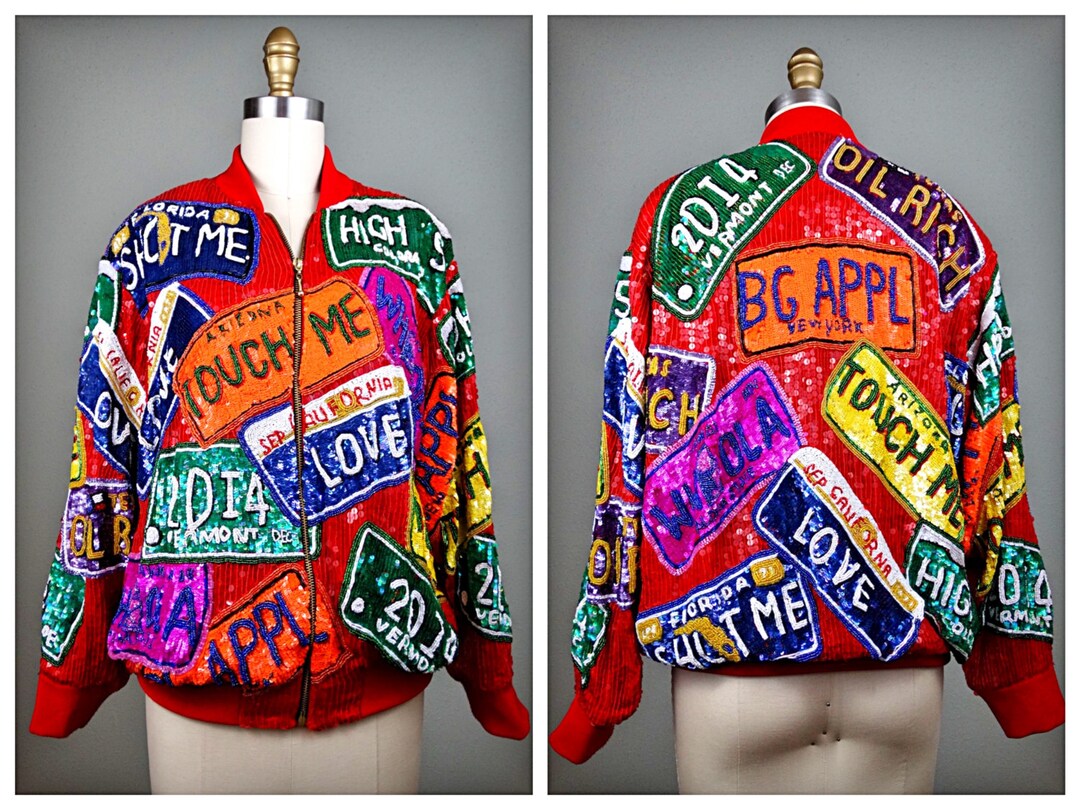 希少80s BONEVILLE RIVETS BOMBER JKT 48
