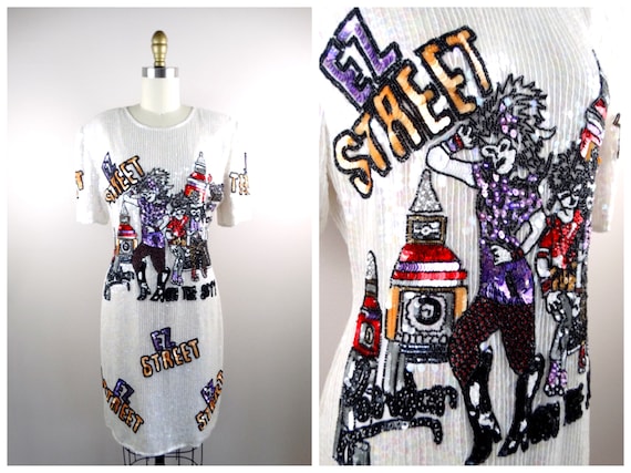 garage sequin dress Garage constellation dress