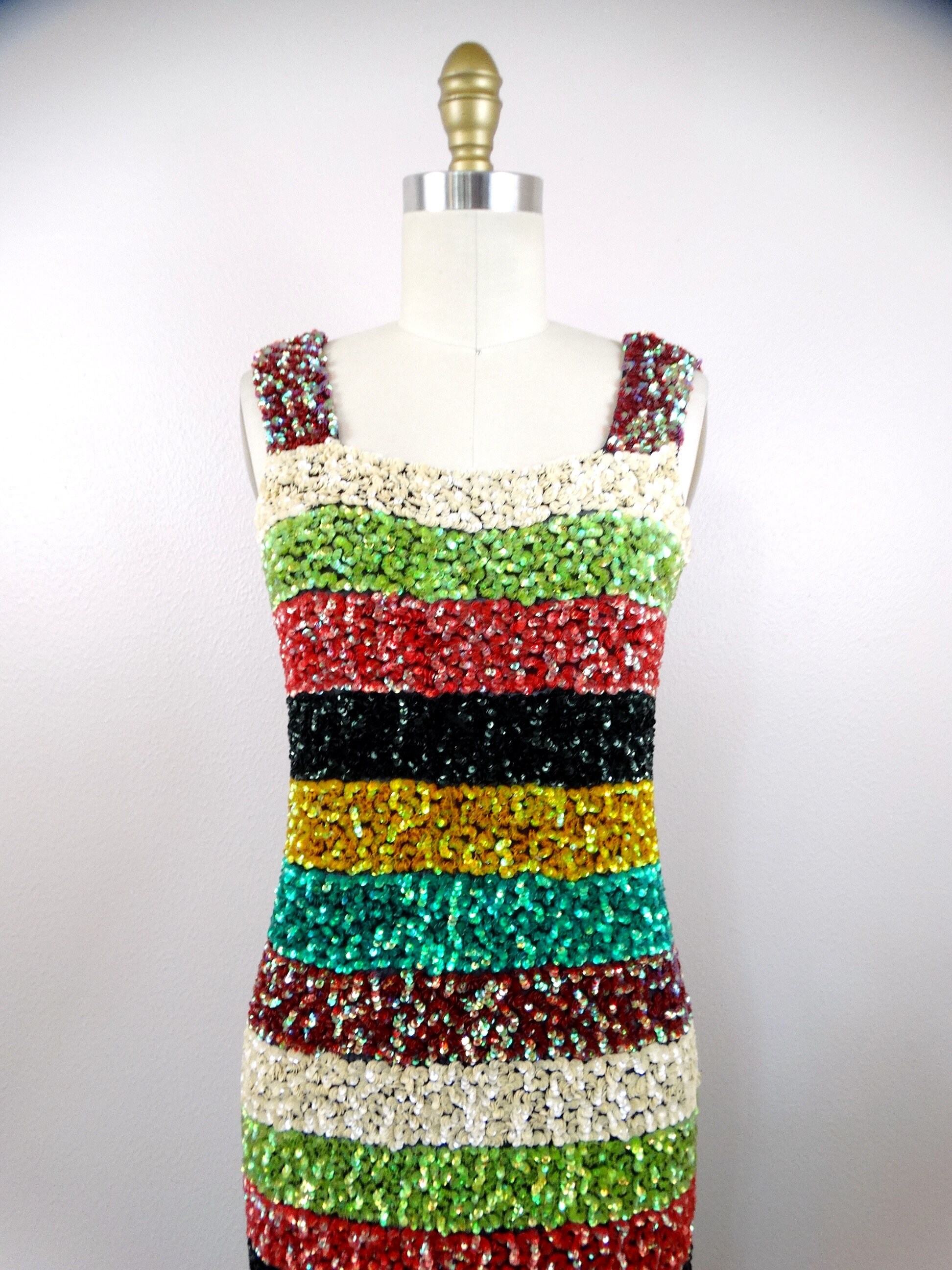 Jean Paul Gaultier Sequined Dress // Haute Couture 90s Jean Paul Gaultier Sequined Dress // Haute Couture 90s