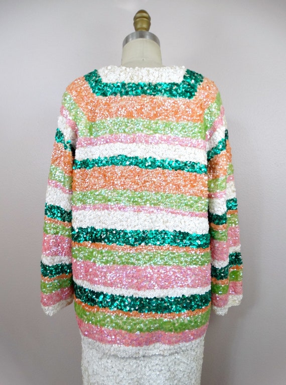 50’s Rhinestone and Floral Cardigan main image 0