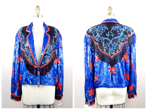 Western shop star jacket