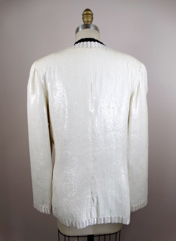 Veste/Blazer à Paillettes Antik Batik - Taille M Vert - Occasion Très Bon état