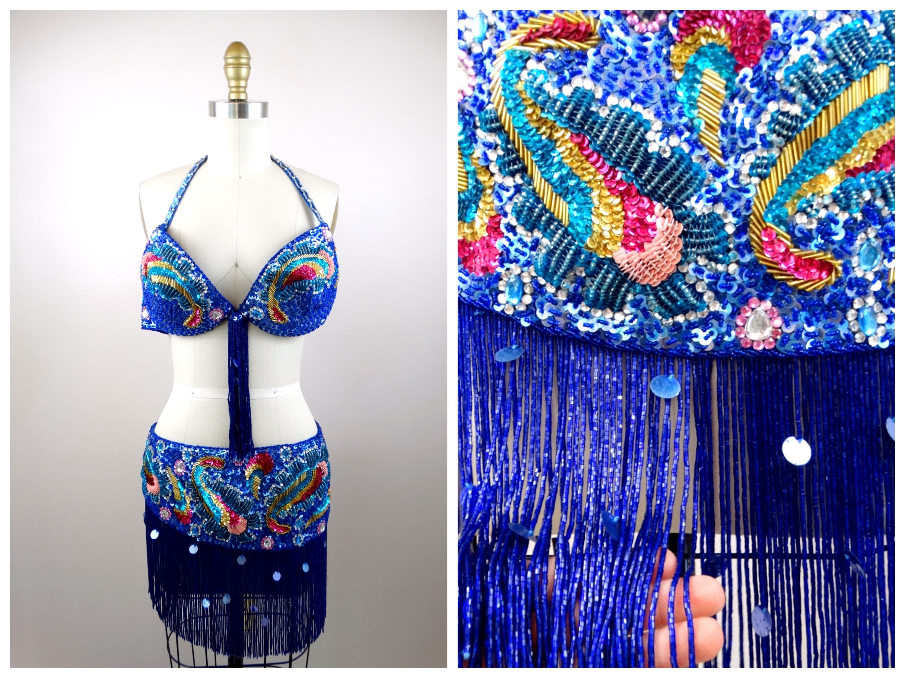 Egyptian Belly Dance Bra - Etsy