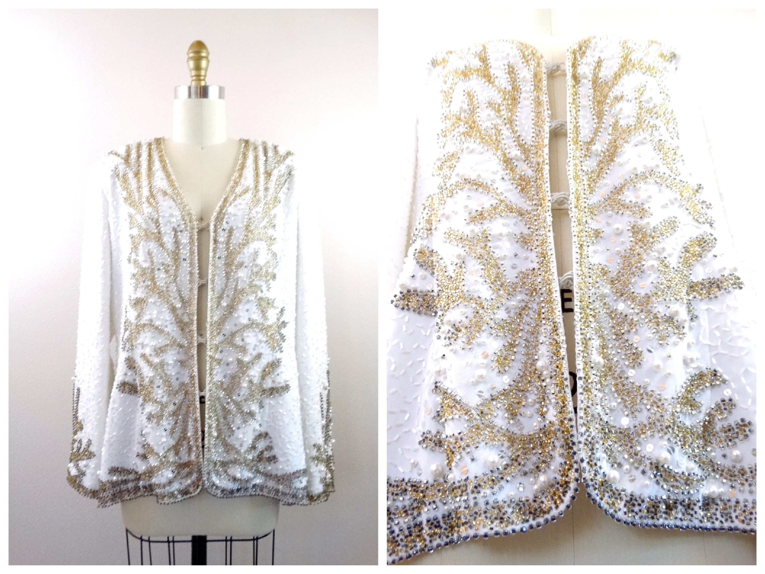 【Eaphi】PATCHWORK EMBROIDERY LACE JACKET PATCHWORK EMBROIDERY LACE JACKET