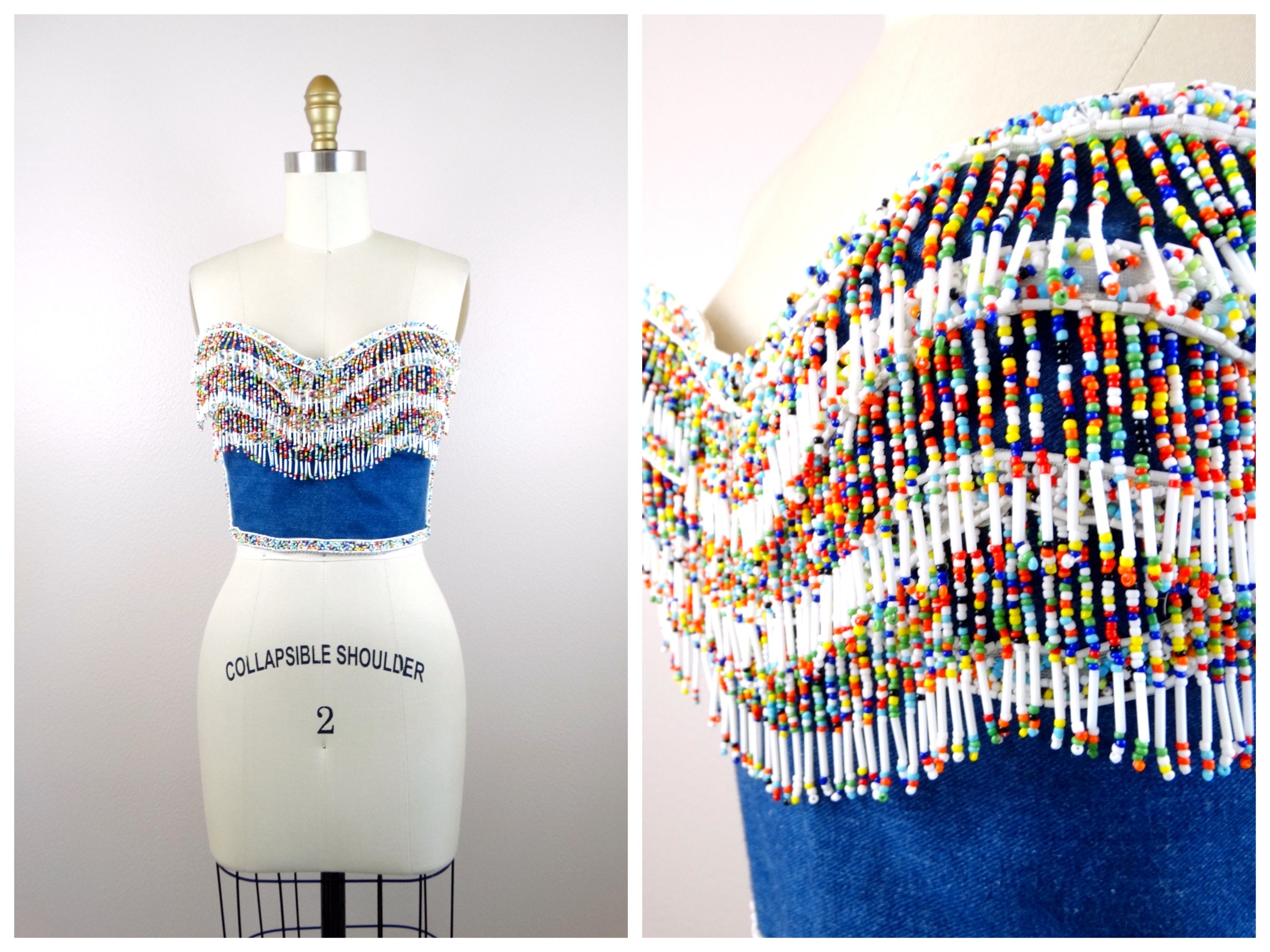 トップス WAVE HEM BUSTIER TOP AMERI WAVE HEM BUSTIER TOP