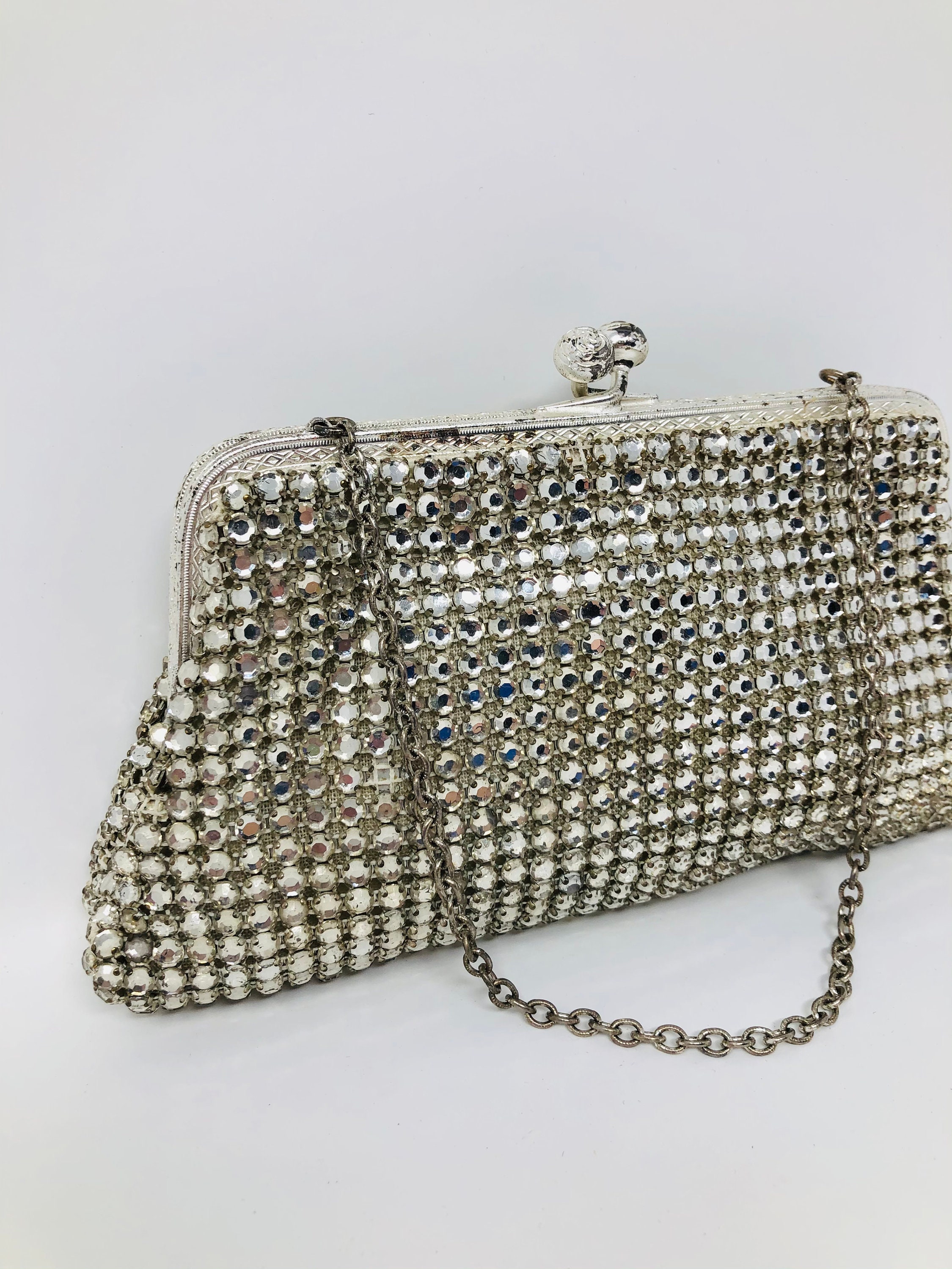 She Arrived Crystal Clutch