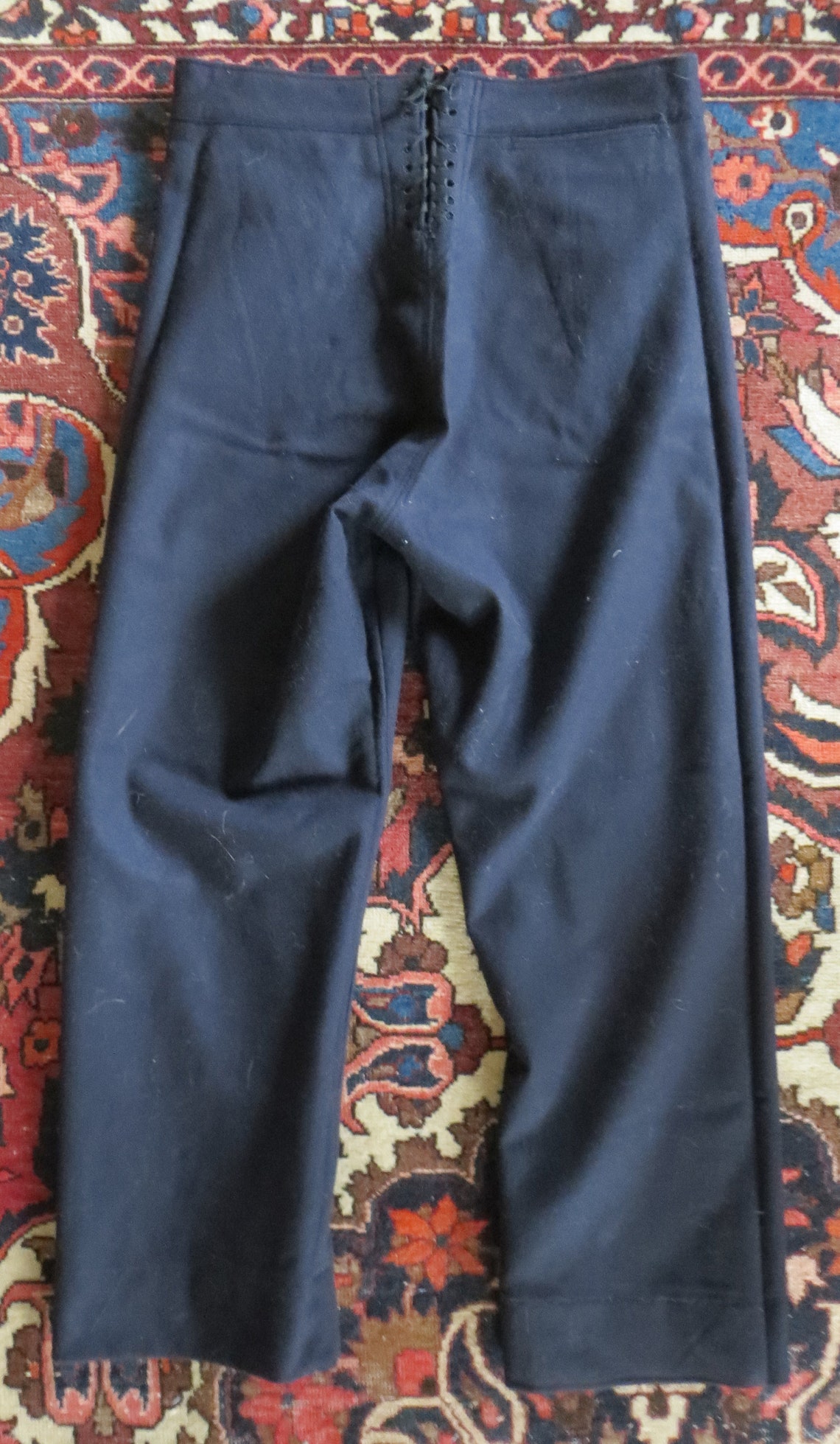navy blue sailor pants