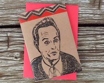 Andy Brennan - Twin Peaks Handmade Card The Black Lodge Envío gratuito al Reino Unido