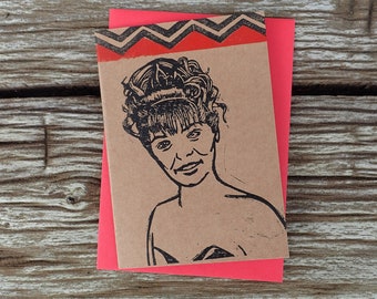 Laura Palmer - Twin Peaks Handmade Card The Black Lodge Envío gratuito al Reino Unido