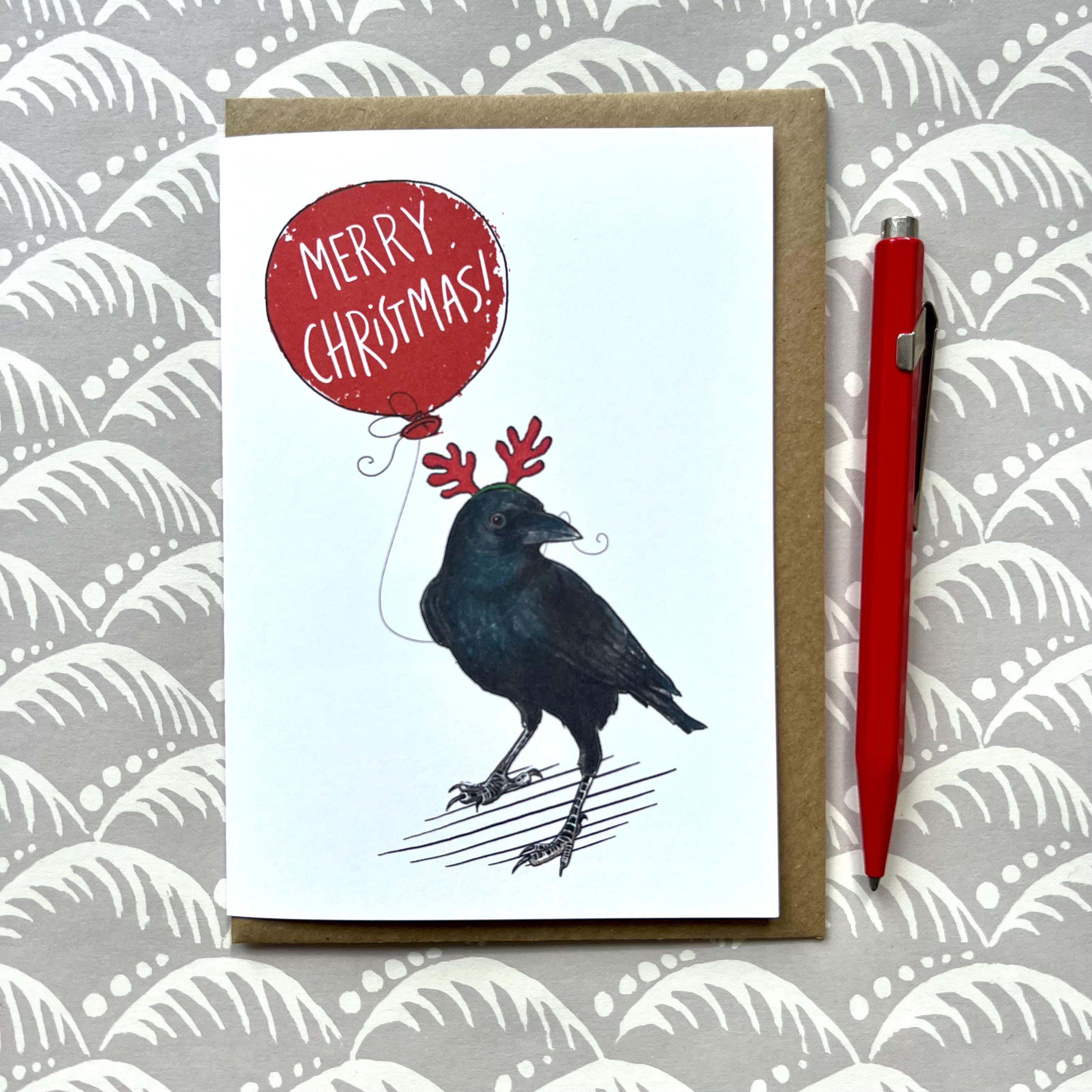 PLITI Make-up-Tasche Für Krähen-Fans – 'Just A Girl Who Loves Crows', Canvas, Blau, 22,9 X 17 Cm