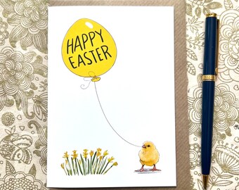 Easter Chick card for animal lover 