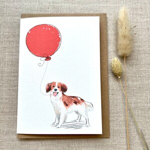 Kooikerhondje Hund Geburtstagskarte für Hundeliebhaber, Kooikerhondje Karte