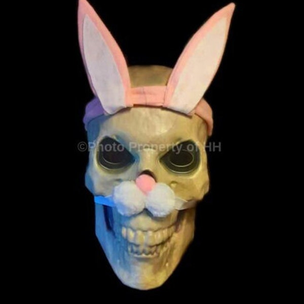 12 Foot Skeleton Easter Bunny Ears And Nose Set Easter Costume For Home Depot 12 Foot Skeleton Skelly Halloween Decoration Statues Giant