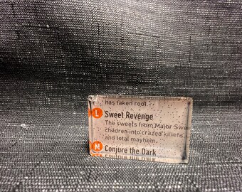 Sweet Revenge & Conjure the Dark HHN 31 Map Magnet