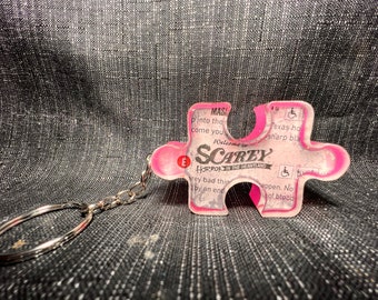 Scarey HHN 30 Map Keychain