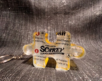 Scarey Horror In The Heartland HHN 30 Map Keychain