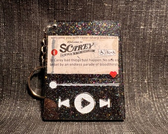 Scarey Horror In The Heartland HHN 30 Map iPod Keychain