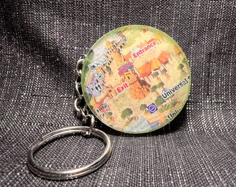 IOA Lighthouse Round keychain
