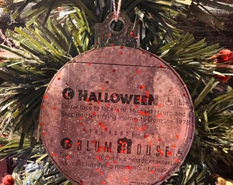 Halloween and Michael Myers HHN 31 Christmas Ornament
