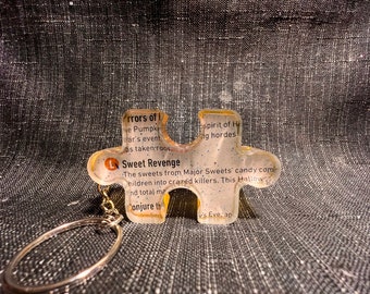 Sweet Revenge HHN 31 Map Keychain