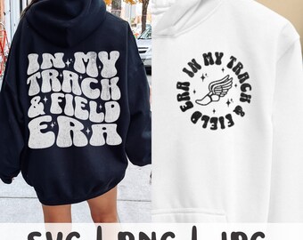 Track and Field SVG Bundle, Track Svg, Track Mom Svg, Running Svg, Track Mama Png, In My Track and Field Era Retro Print Sublimation Design