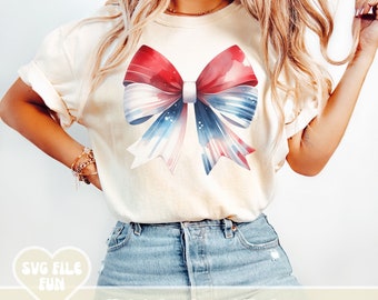 Coquette 4th of July PNG, Coquette Bow PNG, Coquette PNG, Soft Girl Aesthetic Png, Trending png, Coquette Bow Shirt Design Sublimation File