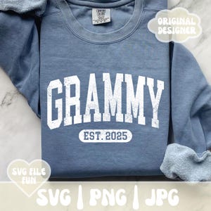 Grammy SVG-Datei, Grammy Est 2025 SVG, gesegneter Grammy PNG, Grammy Vibes SVG, neue Grammy Ankündigung, Grammy Shirt Sublimation