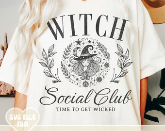 Witch Social Club PNG, Witch Apothecary Png, Witchy Mama PNG, Trendy Halloween PNG, Spooky Season Png Dark Coquette Time to Get Wicked