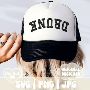 La gueule de bois SVG, SVG drôle de casquette de camionneur, casquette de camionneur PNG, fichier Svg de casquette de baseball, Svg ivre, conceptions inappropriées de casquette de camionneur impression par sublimation