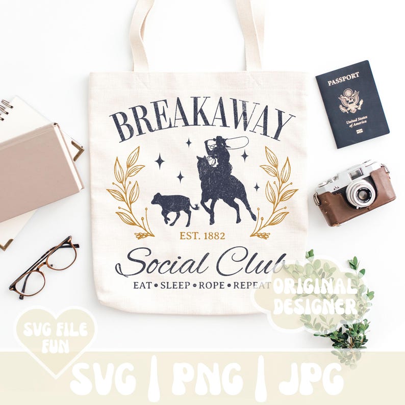Calf Roping SVG, Breakaway Social Club PNG, Calf Roping PNG, Roping Mom ...